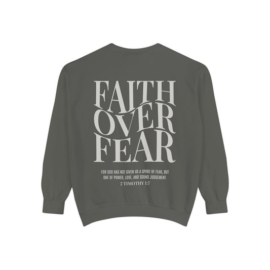 Faith Over Fear Crewneck Sweatshirt