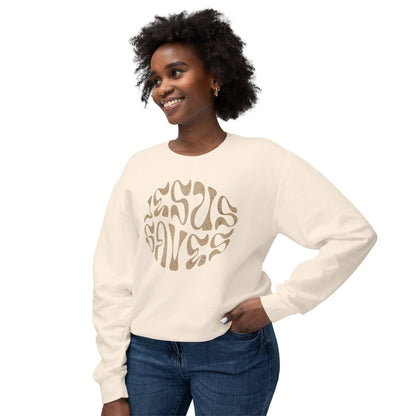 Jesus Saves Crewneck Sweatshirt